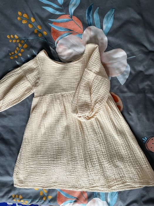 Муслиновое платье для девочки