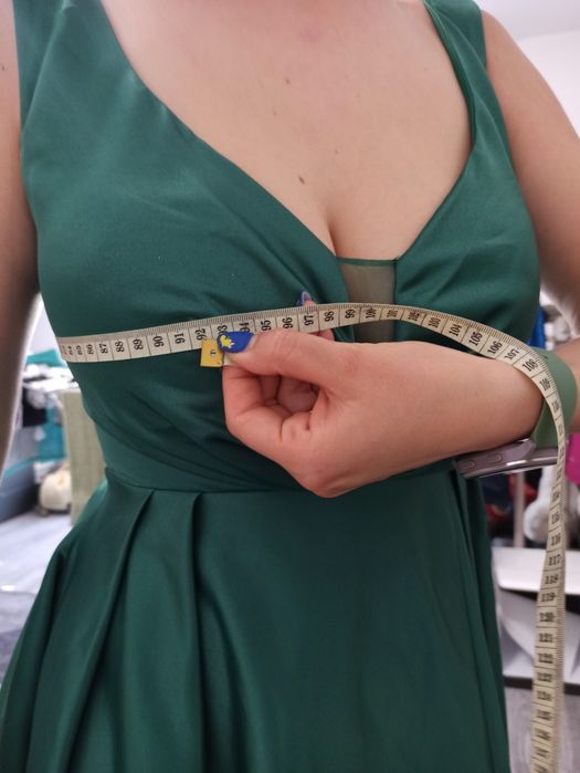 Rochie nunta XS-S verde smarald