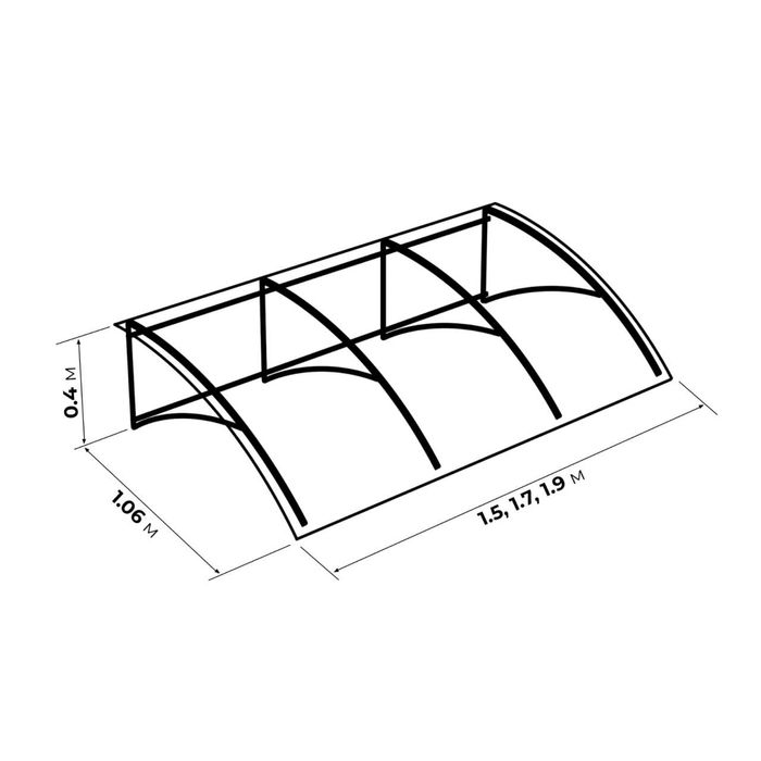 Козирка/навес Primaterra