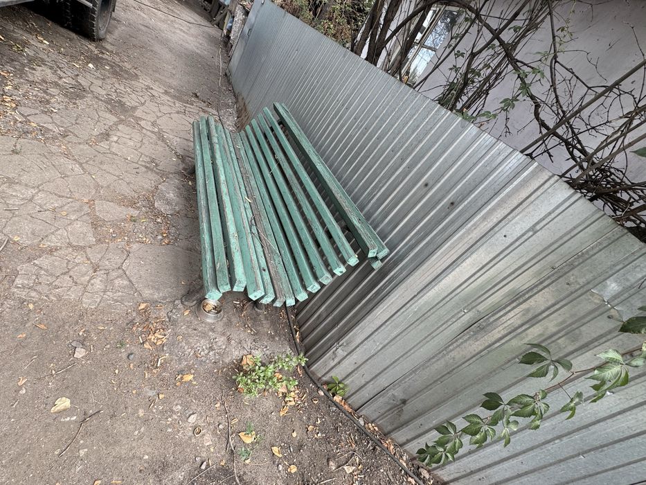 Лавочка.Ножки стальные