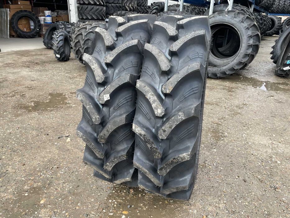 Anvelope noi radiale 280/85R24 marca OZKA pentru tractor fata