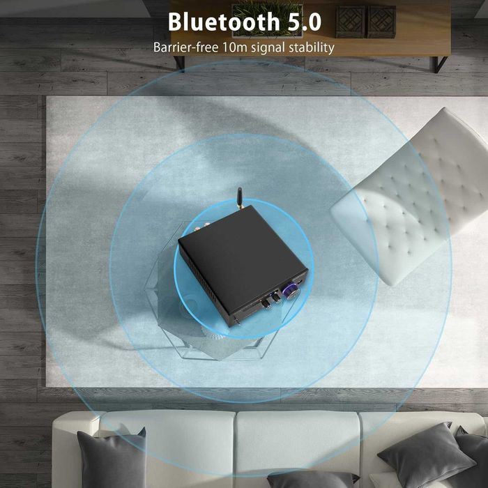 Bluetooth 5.0 HiFi усилвател 2x100W TPA3116