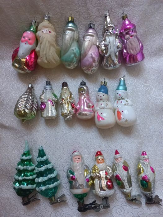 Ёлочные игрушки советские