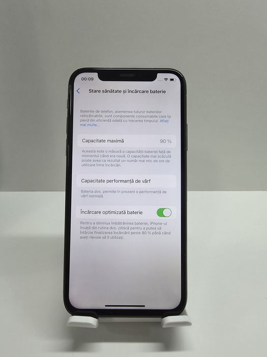 iPhone X Black - 64 gb - Sanatate baterie 90%