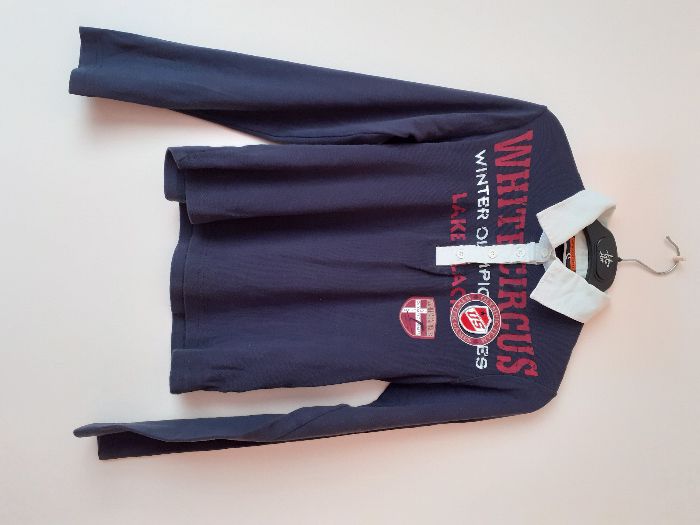 Bluza-camasa bleumarin