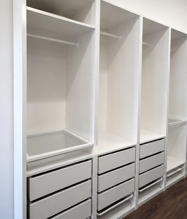 Продам модульные гардеробные шкафы IKEA