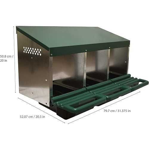 Гнездо, Полог за гнездене с колектор за яйца 1/2/3 /4 отделения