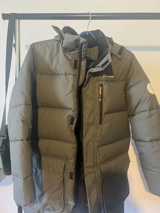 Куртка удлиненная на пуху