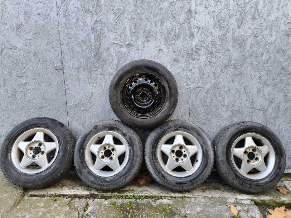 Jenti Aliaj 13" 100mm intre prezoane cu tot cu cauciucuri