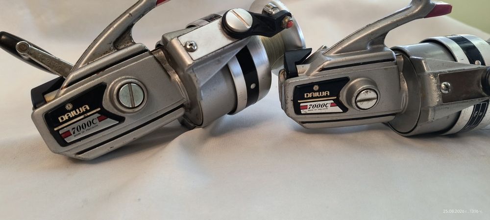 Легендарен комплект 2 бр. Daiwa 7000C (Silver Series) — Големи, мощни и безупречни!