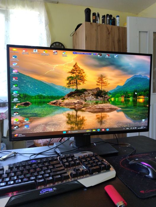 ASUS TUF GAMING 27.5 инча/ 280hz като нов