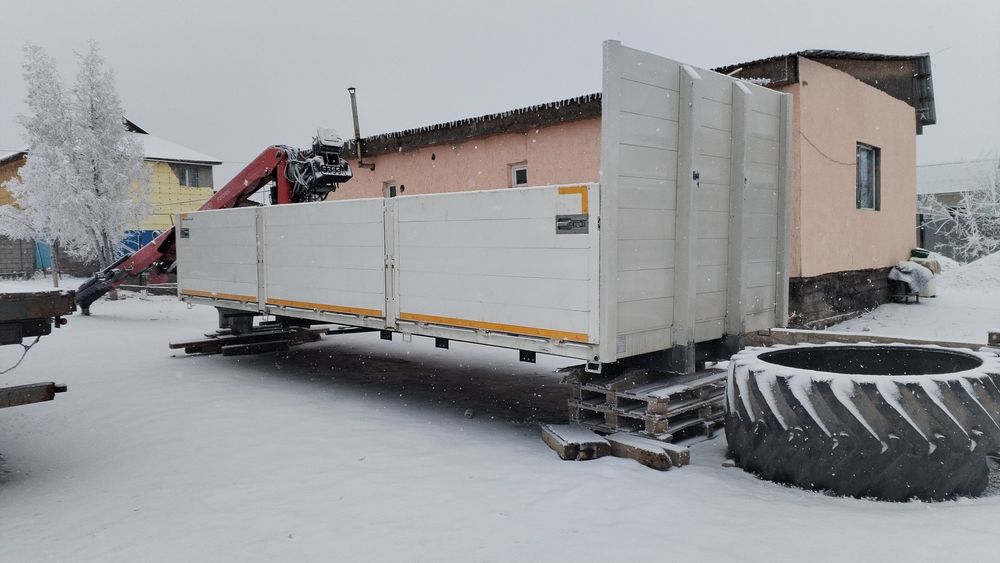 Кузов борт алюминиевые под манипулятор