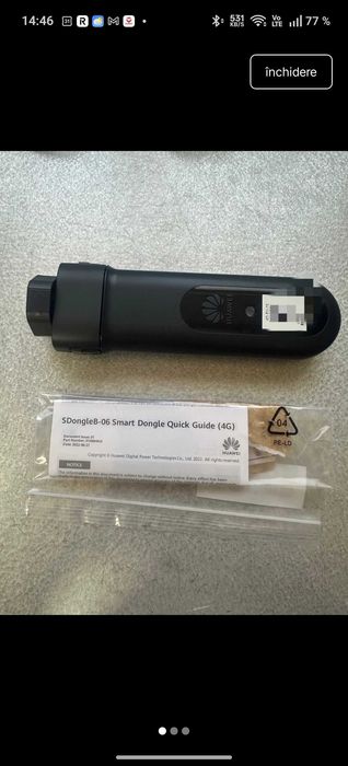 Huawei Smart Dongle-4G (SDongleB-06-EU) pentru invertoare  fotovoltaice