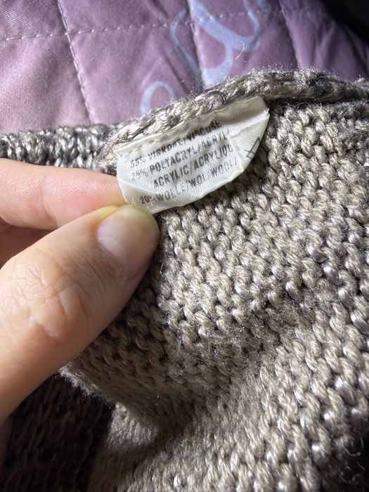 Pulover tricotat dama cu 20% lână, marimea  42