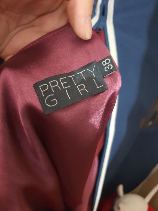 Rochie eleganta, din voal satinat