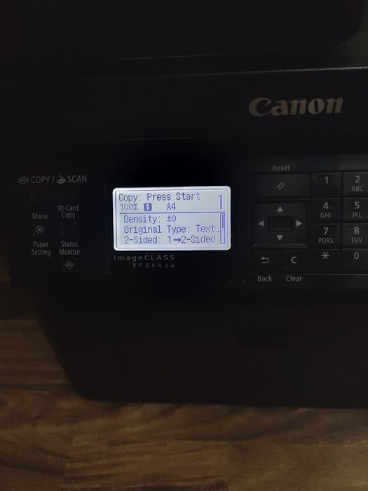 Canon mf244dw МФУ 3в1 в отличном состоянии!Принтер,сканер, ксерокопия!