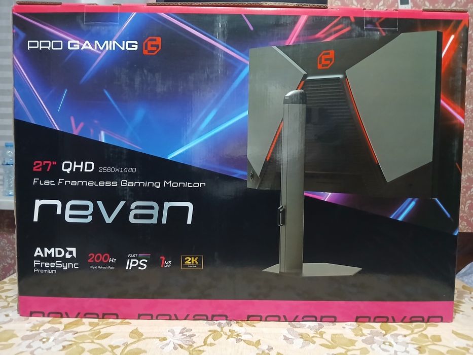 Pro Gaming Revan 27' QHD 2K 200Hz