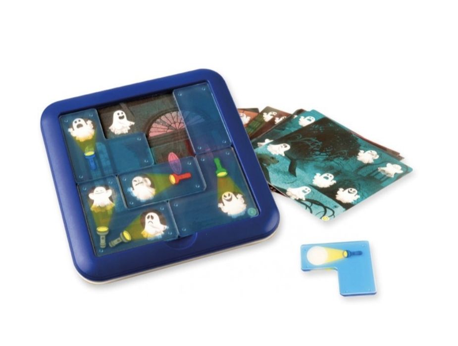 Детска логическа игра Smart Games Compact - Ловци на призраци
