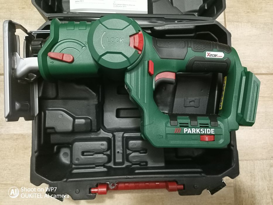 Parkside ferastrau 2 in 1 pendular fierastrau sabie pe baterie 20V4A 8