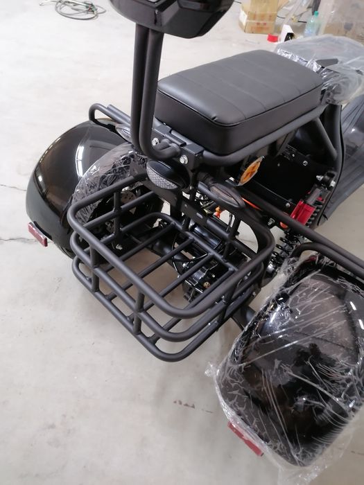 Triciclu nou scuter electric roti aliaj