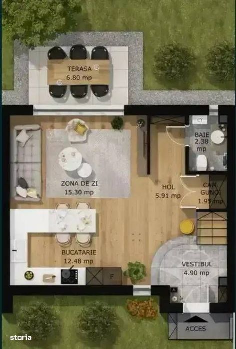 Casa 4 Camere Pipera | Insiruite |Pompa Caldura, Panouri Fotovoltaice