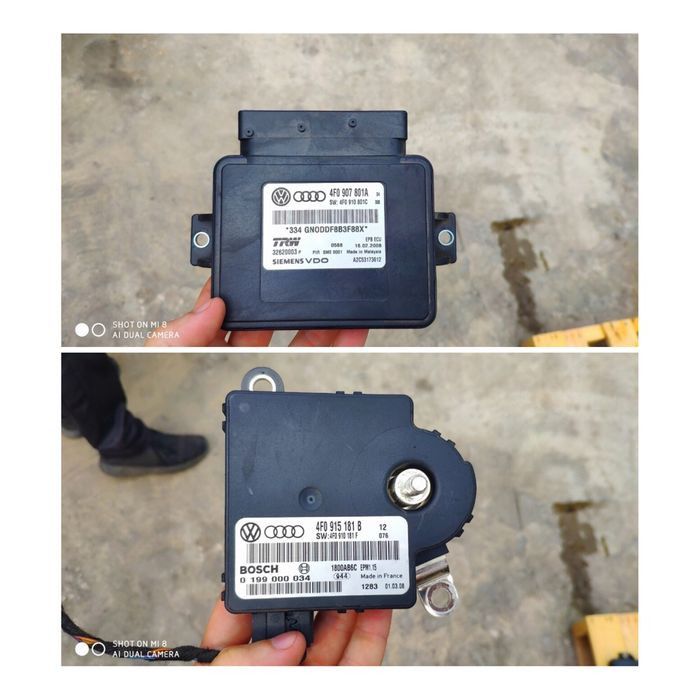 Модул за ръчна спирачка Ауди Audi A6 4f Контролер модул на акумулатор