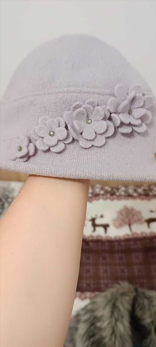 Vand haina eleganta, nr.42, stofa+ palarie