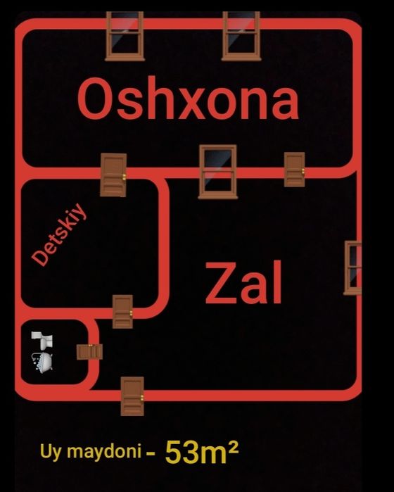 1-xonali Dom Holati yaxwi.