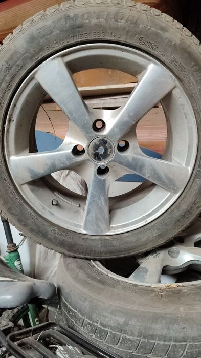 Дики с покрышками