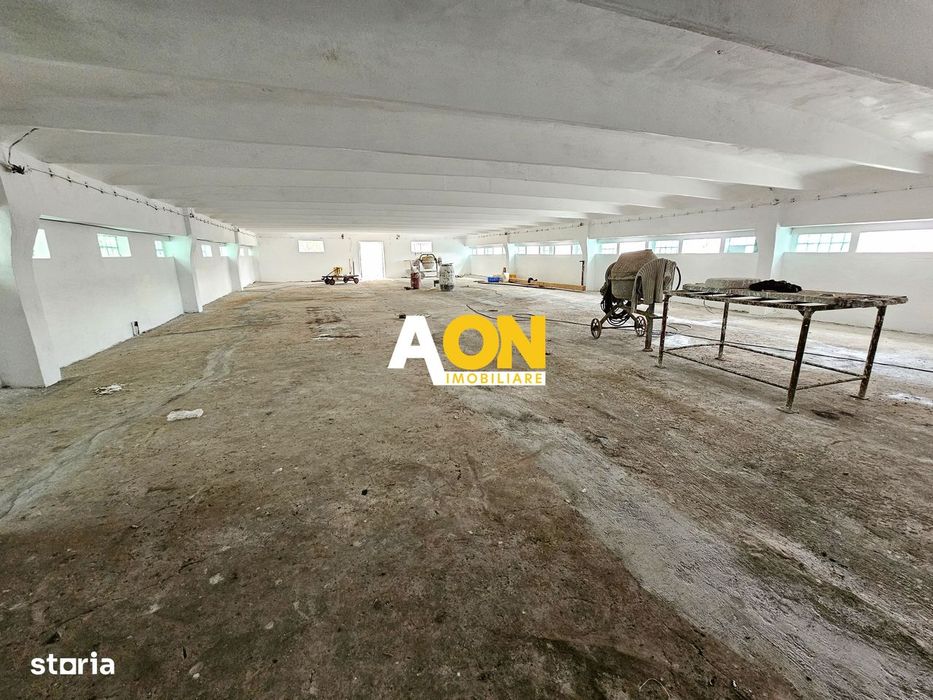 Spatiu industrial pentru depozitare, 370 mp, la asfalt, zona centrala