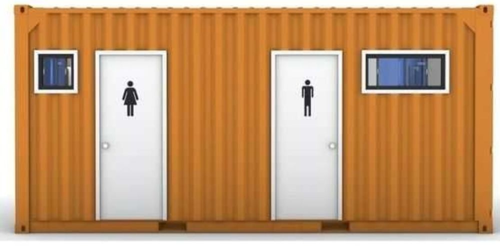 Кантейнер Кантейнер душ туалет