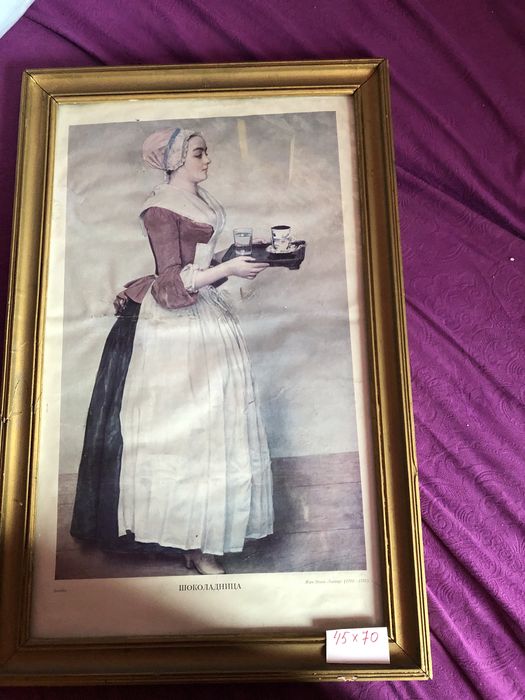 Продам картину «шоколадница»раритет