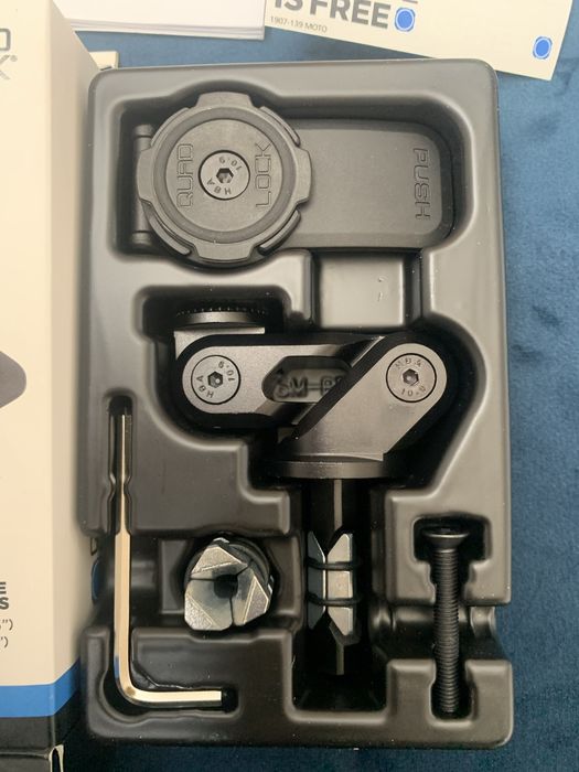 Suport telefon quad lock moto scuter atv bicicleta