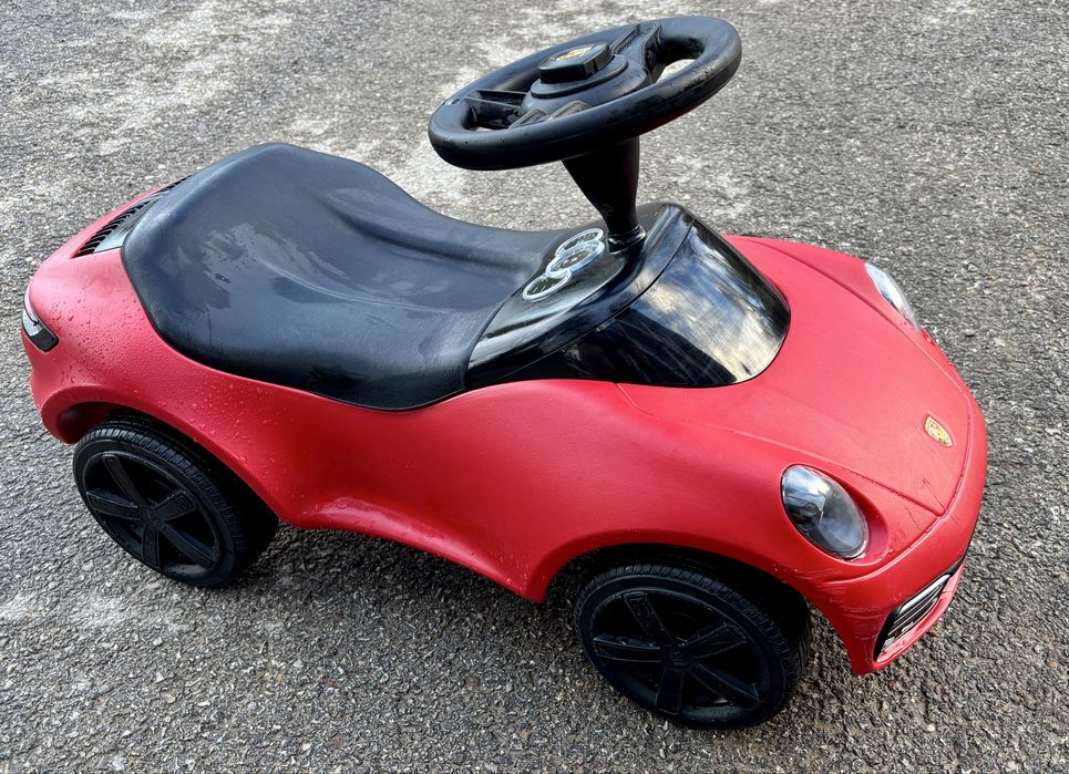 Детска количка за бутане Big Porsche 911