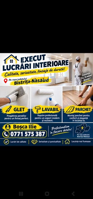 Execut lucrări interioare