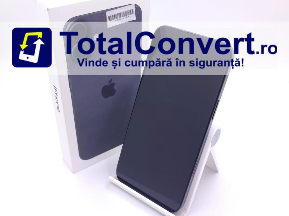 Apple iPhone 16 Plus 128GB Black 8GB, Garantie 24 luni | #D89212