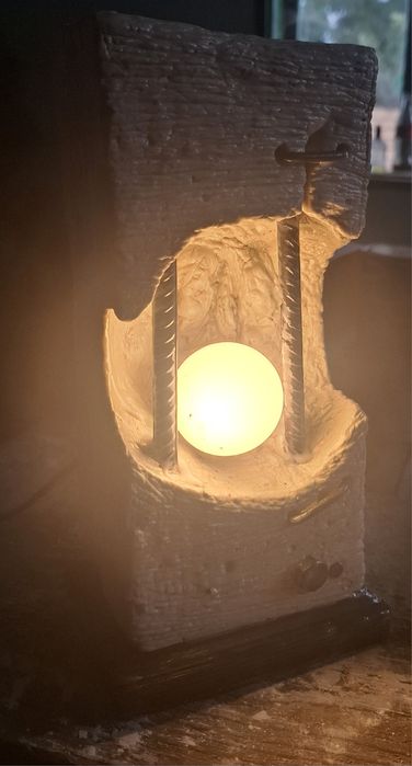 Lampa artistica unicat