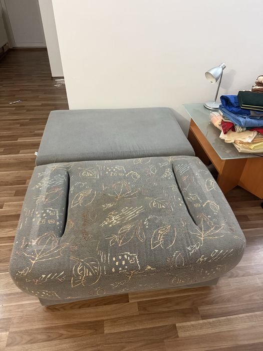 Fotoliu robust extensibil cu spatiu depozitare