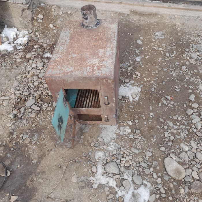 Продается печь буржуйка толстостеная