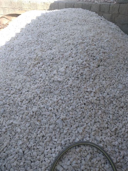 Декоратив белый галка камен для ландшафт и сада