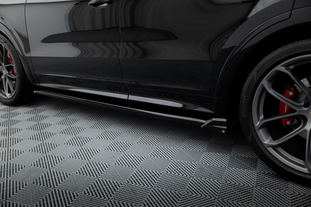 Добавки за прагове Maxton design за Porsche Cayenne Mk3 (2019-)