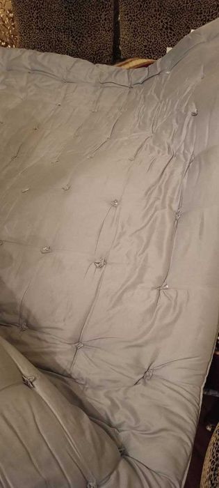 Серый матрас вата 100%