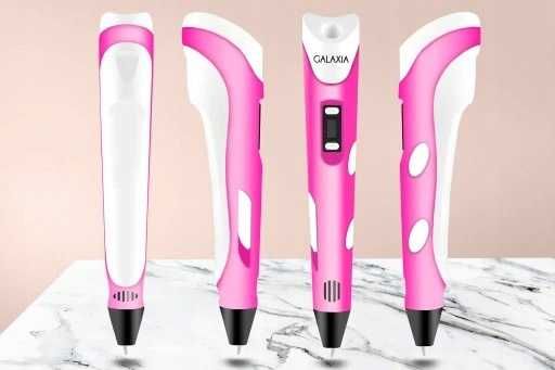 3D писалка за деца химикалка с 110м PLA Пълнители  3D Pen с LCD Дисплей