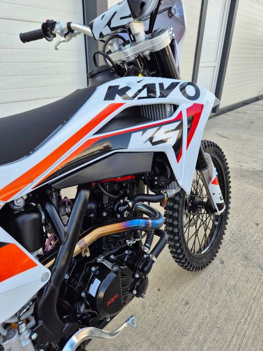 Motocicleta cross enduro offroad Kayo K5 300cc 4T (ROTI 21" - 18")