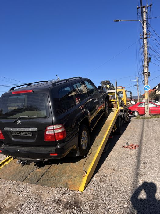Autospeciala cu Macara platou hidraulic Tractari Auto Iveco Eurocargo 12T