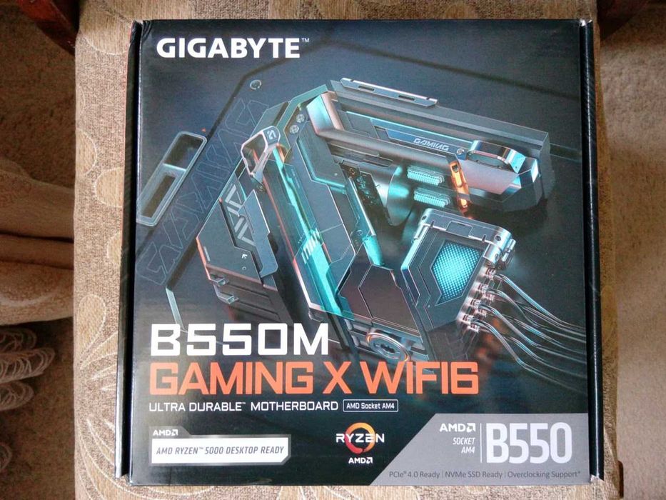 Gigabyte B550M Gaming X Wi-Fi 6 материнская плата для AMD AM4