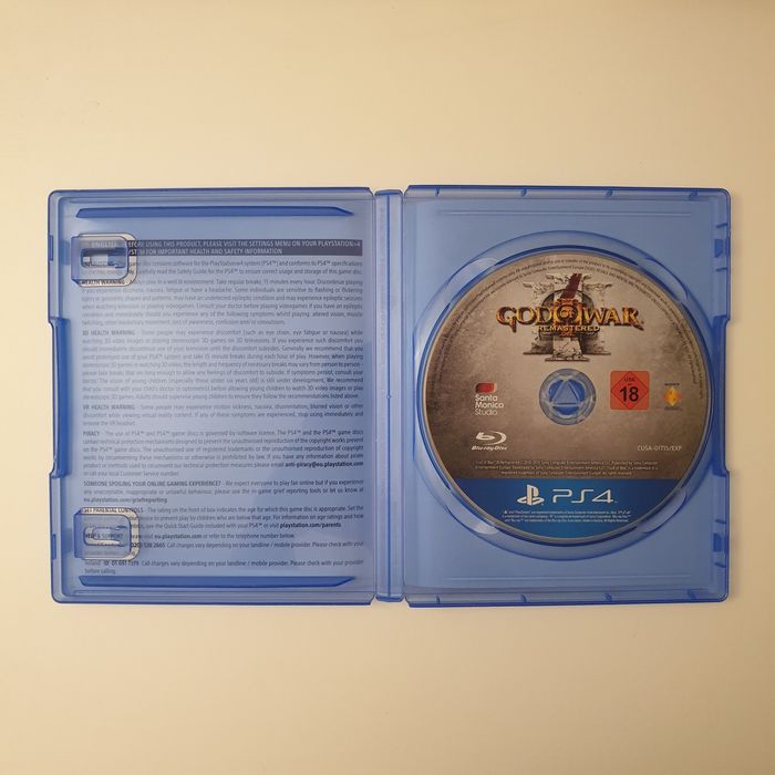 God Of War 3 Remastered PS4/Playstation 4