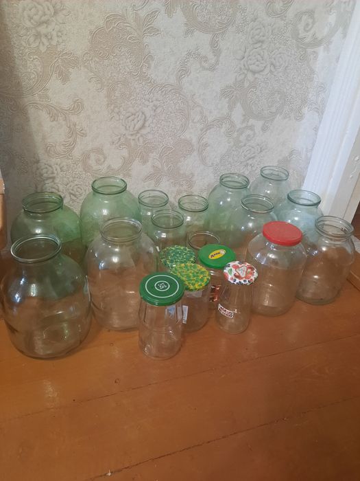 Банки стеклянные, закаточные