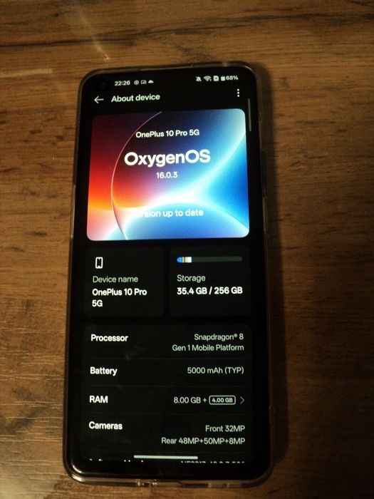 OnePlus  10 pro.