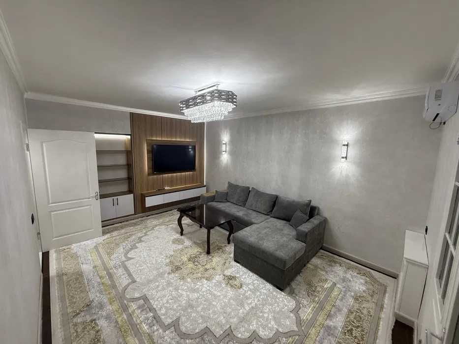 Сдаётся 1в2-комнатная квартира в Ц-15, Жангох, Евроремонт, От хозяина
